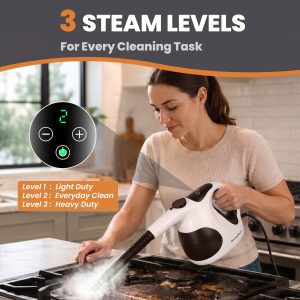 B0GX9QPQLT.PT03 Portable Steamer for Cleaning, 3 Sec Heat-Up, 11 Tools