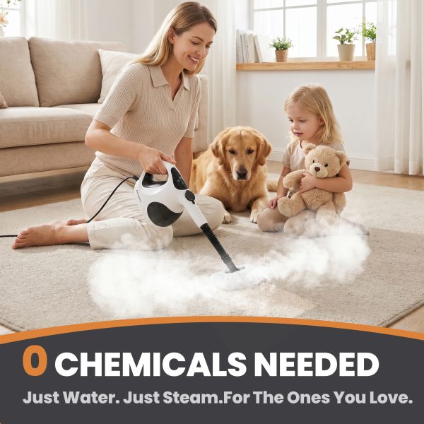 B0GX9QPQLT.PT08 Portable Steamer for Cleaning, 3 Sec Heat-Up, 11 Tools